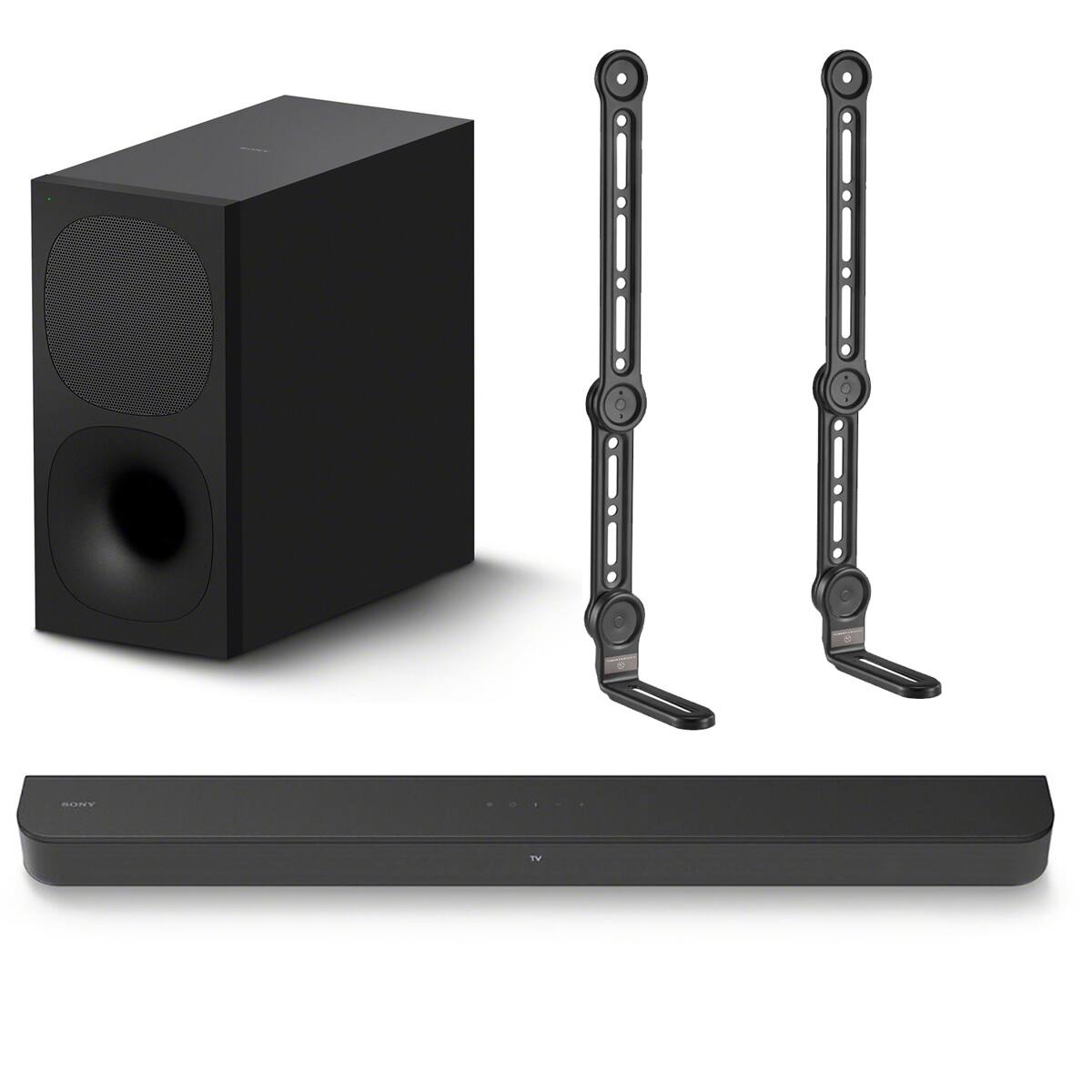 Front. Sony - Sony HTS400 330W 2.1-Ch Soundbar w/Wireless Subwoofer,w/2x Soundbar Mount.