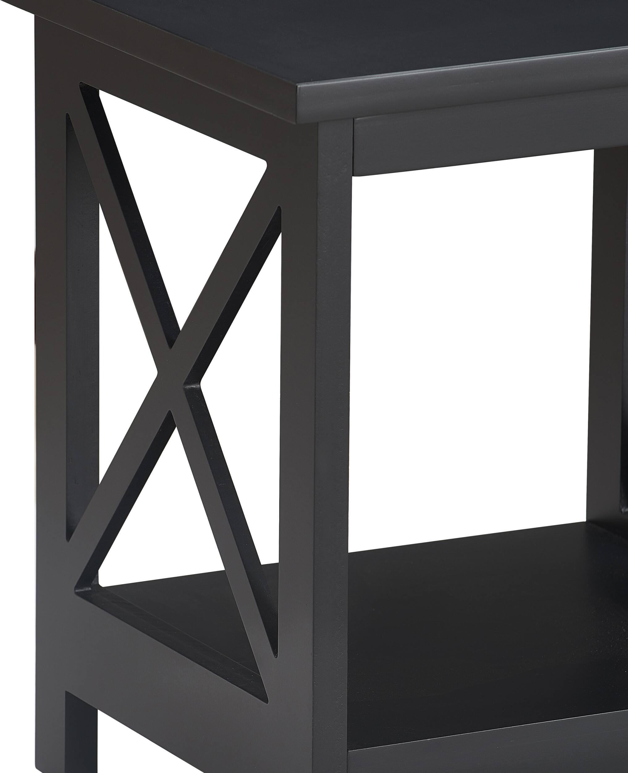 Alt View 12. Serta - Bismarck Side Table - Black.