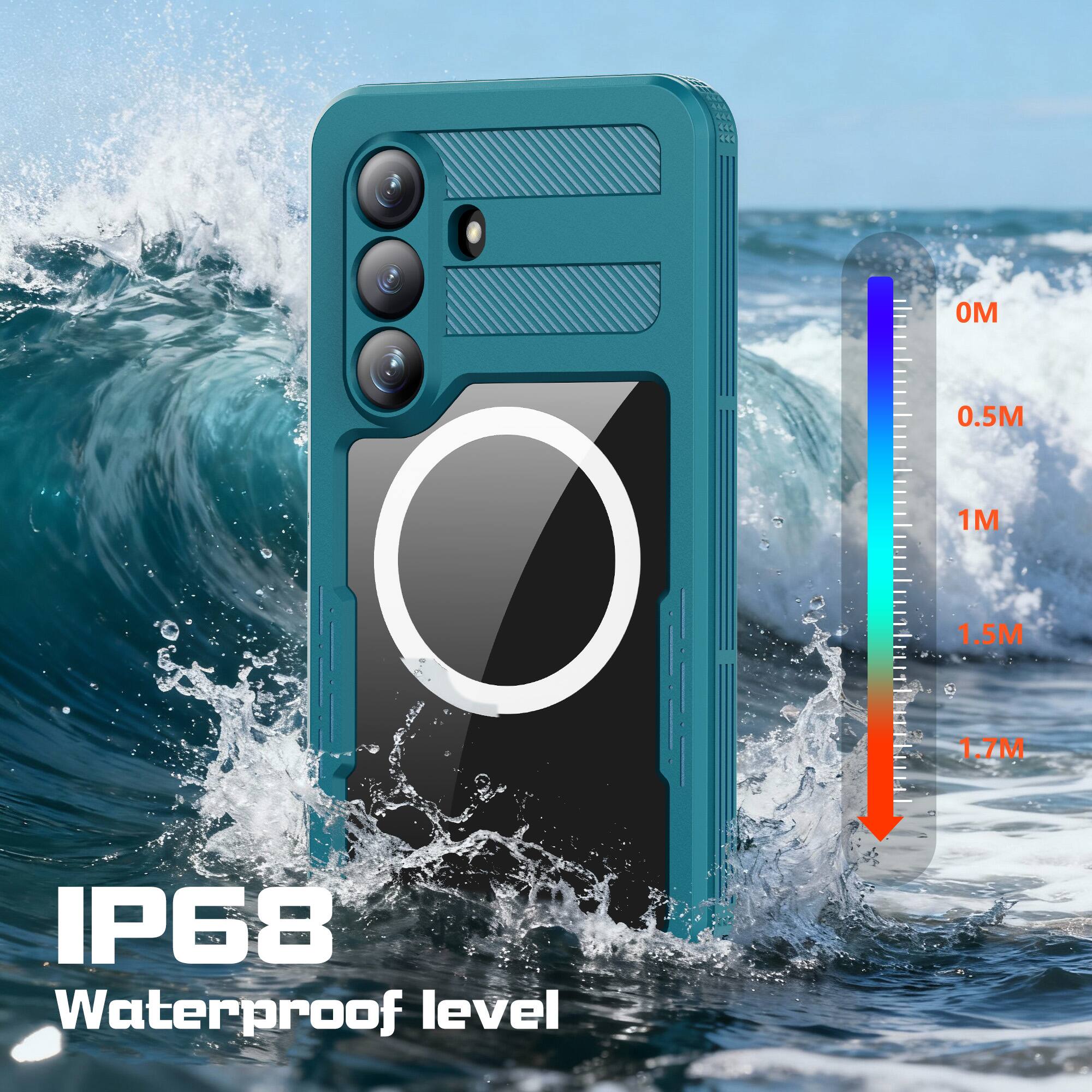 IP68 Waterproof level

0M 0.5M 1M 1.5M 1.7M