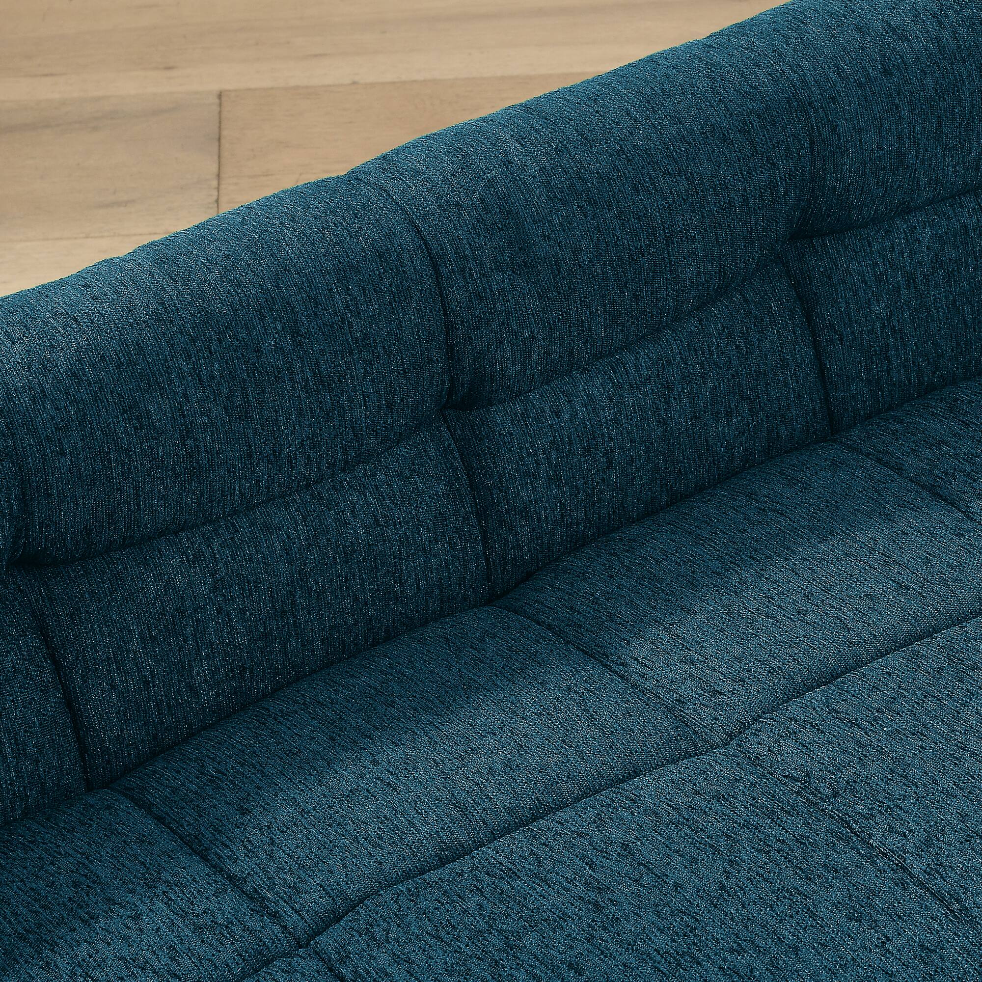 Alt View 6. Runesay - Gray Rectangular Medium-Sized Soft Dogs Pet Sofa with Backrest and Armrests Suitable for Modern Home - Gray.