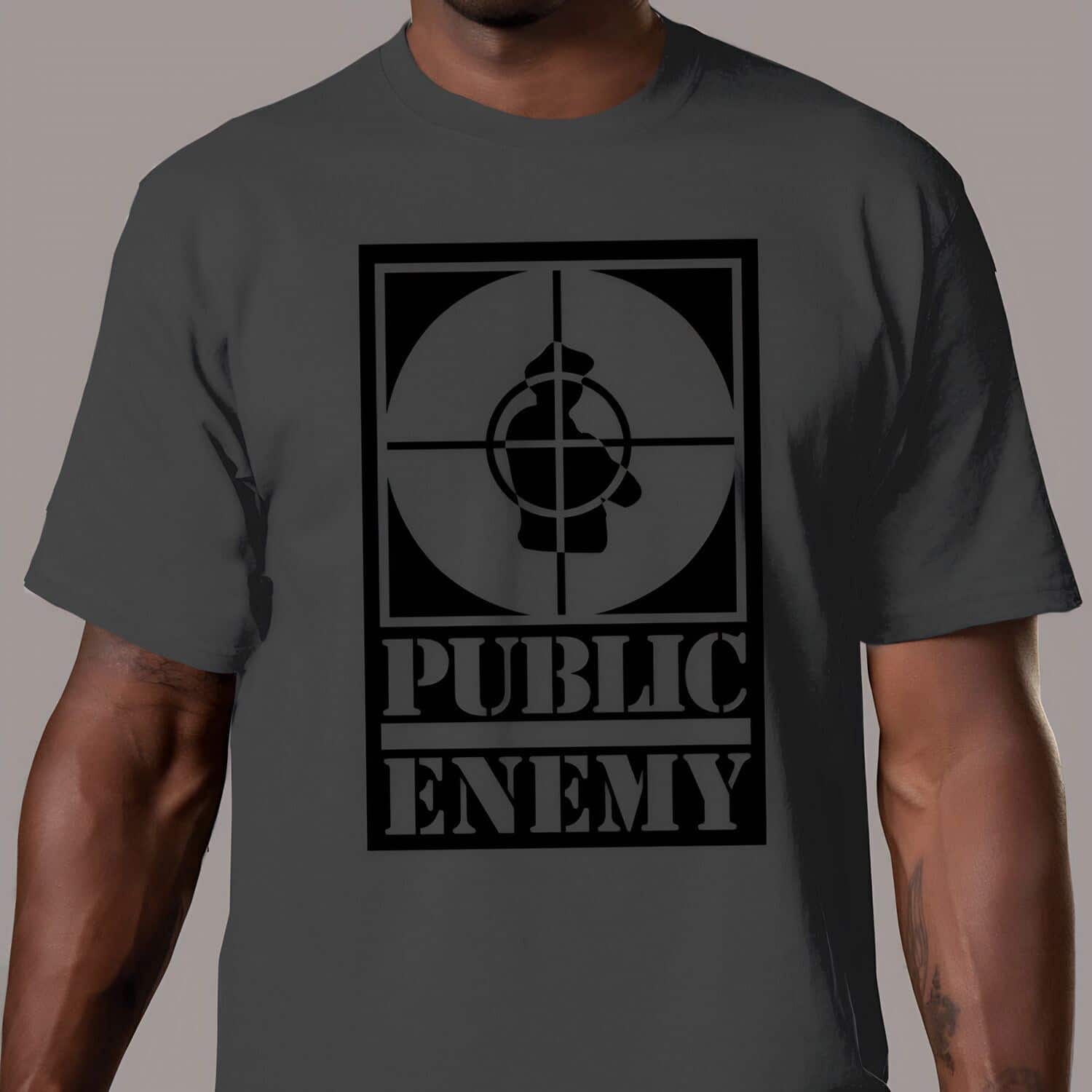 PopMarket - Public Enemy - Rebirth Of A Nation Big Logo (t-shirt XXL) - APPAREL - Multicolor