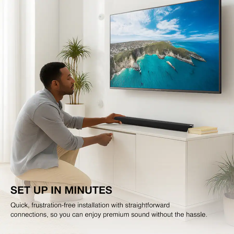 32 Inch Sound Bar iLive 32 inch Bluetooth Soundbar with Wireless Subwoofer, ITBSW222B ...