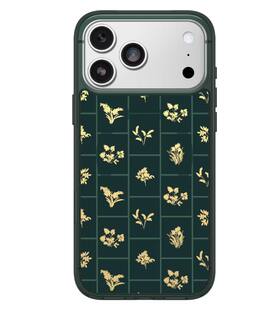 OtterBox - iPhone 17 Pro Symmetry Series Case for MagSafe with Camera Control - Peachy Bloom - Clear