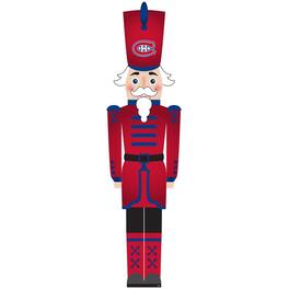 Fan Creations - Montreal Canadiens 46" Nutcracker Leaner - Multicolor