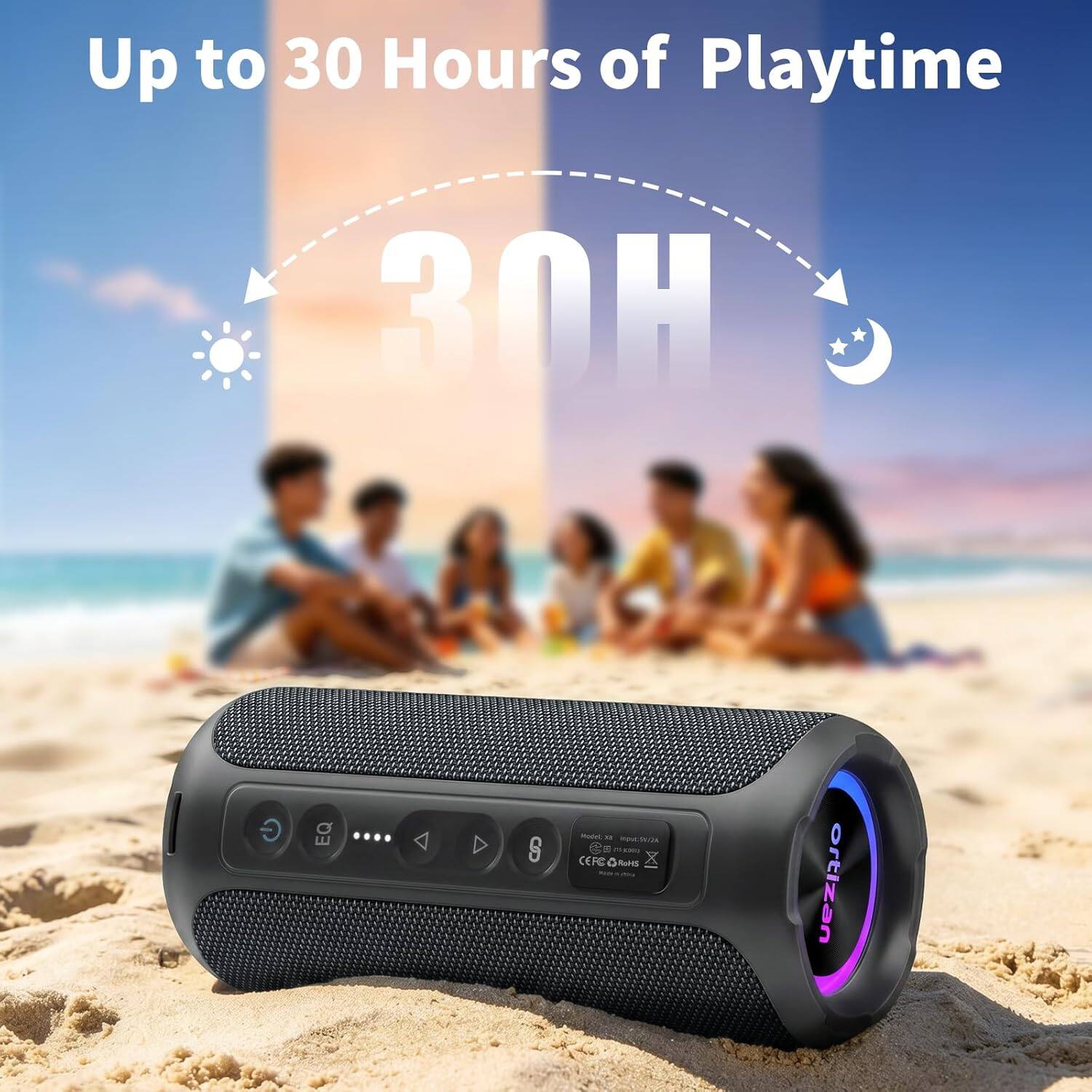 Up to 30 Hours of Playtime