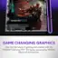 GEFORCE RTX GAME CHANGING GRAPHICS Step into the future of gaming and creation with the NVIDIA GeForce RTX 50 Series, powered by Blackwell architecture.