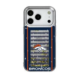 Keyscaper - NFL - Denver Broncos - iPhone Field Design Glitter Case - 15 - Multicolor