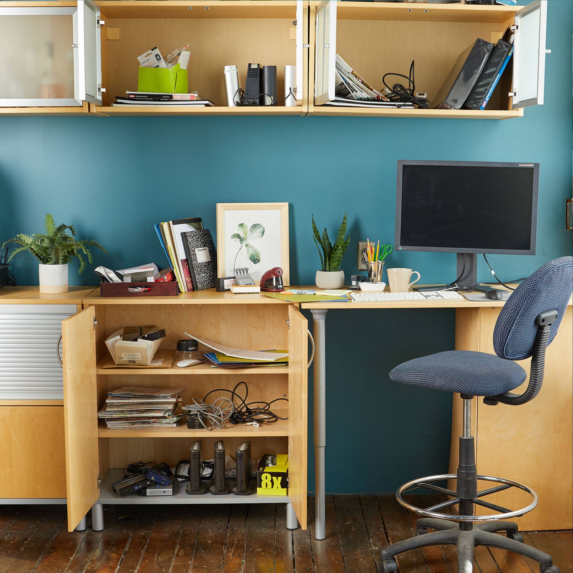 Alt View 8. RubberMaid - Rubbermaid Cleverstore 17 Quart Plastic Storage Tote Container w/ Lid (12 Pack).