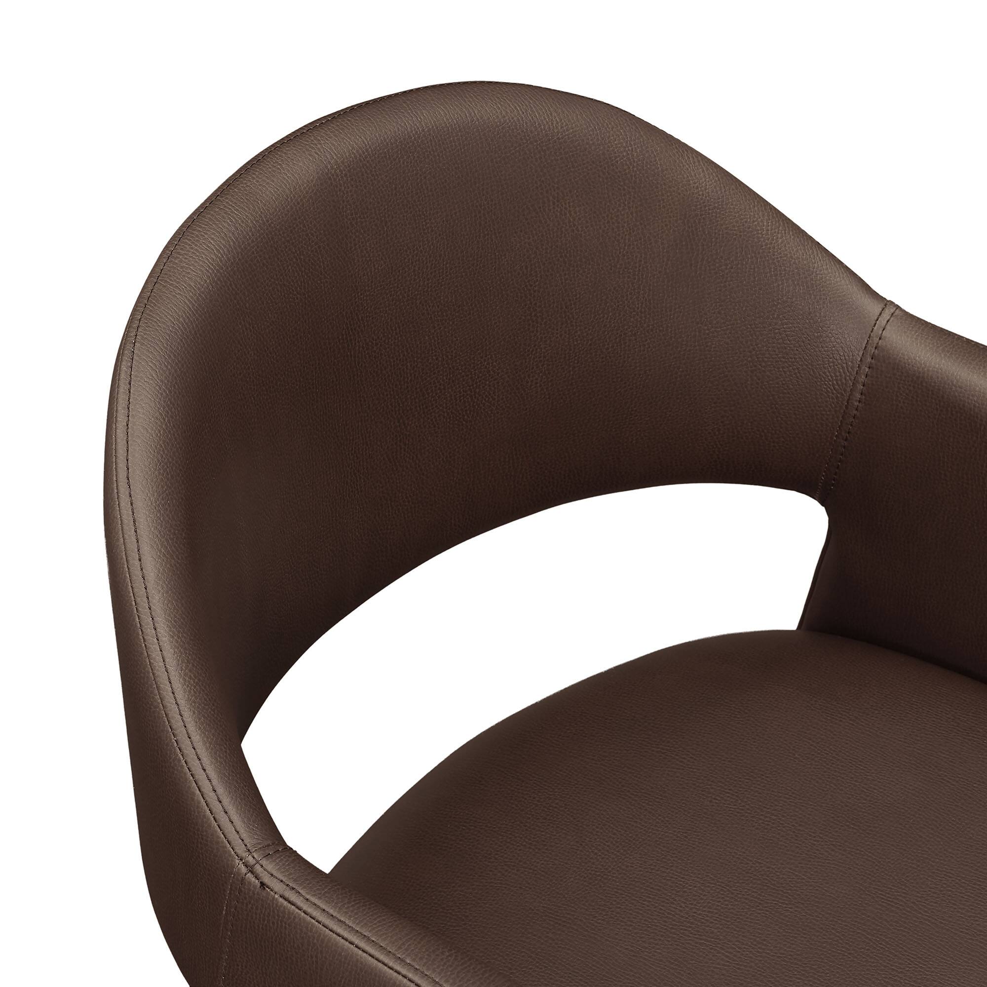 Alt View 5. Modway - Talia 41 Inch Vegan Leather Bar Stool by Modway - Espresso.