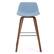 Alt View 11. Simpli Home - Randolph Bentwood Counter Height Stool (Set of 2) - Denim Grey.