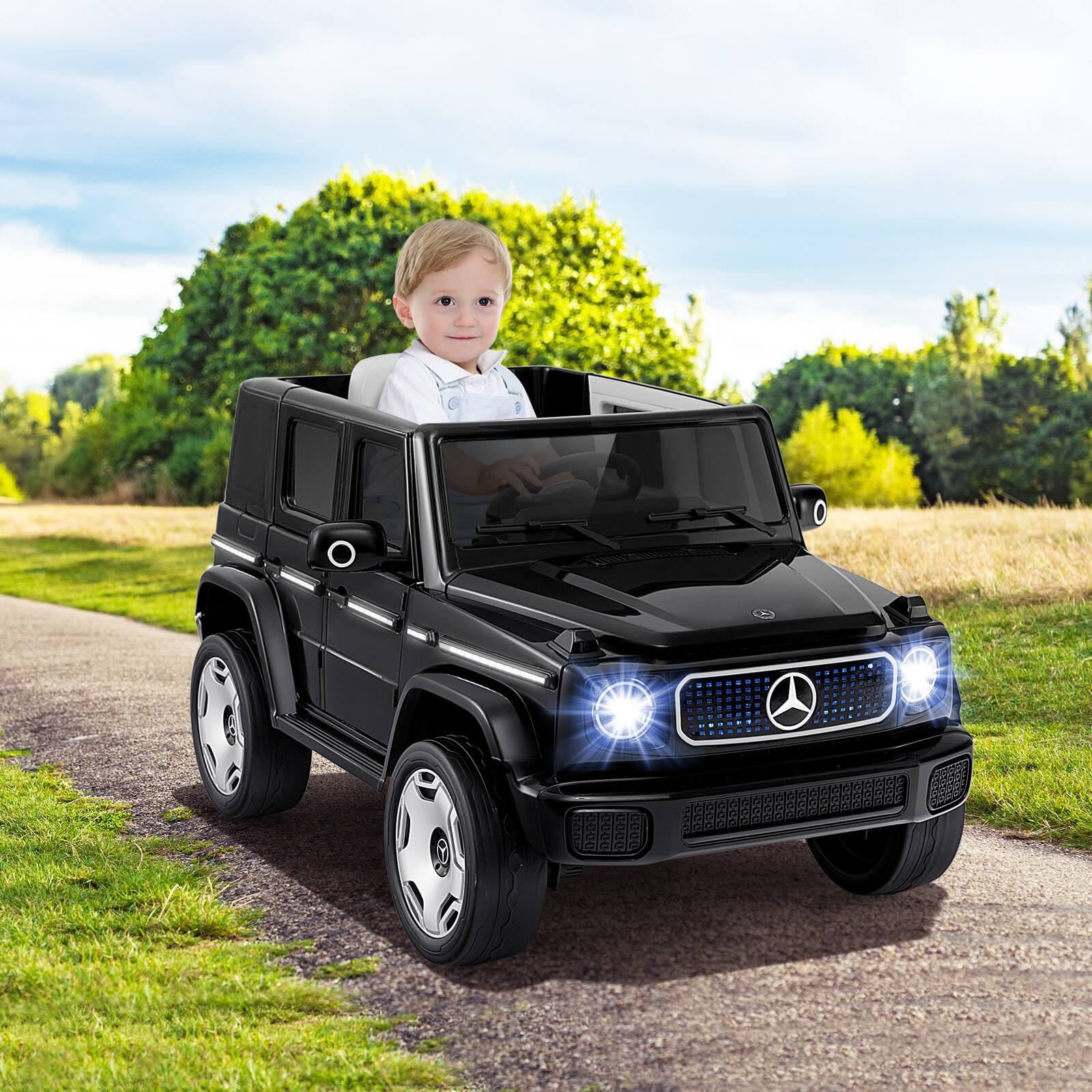 Alt View 1. Ecooso - 12V Licensed EQG Kids Ride On Car with Remote Control.