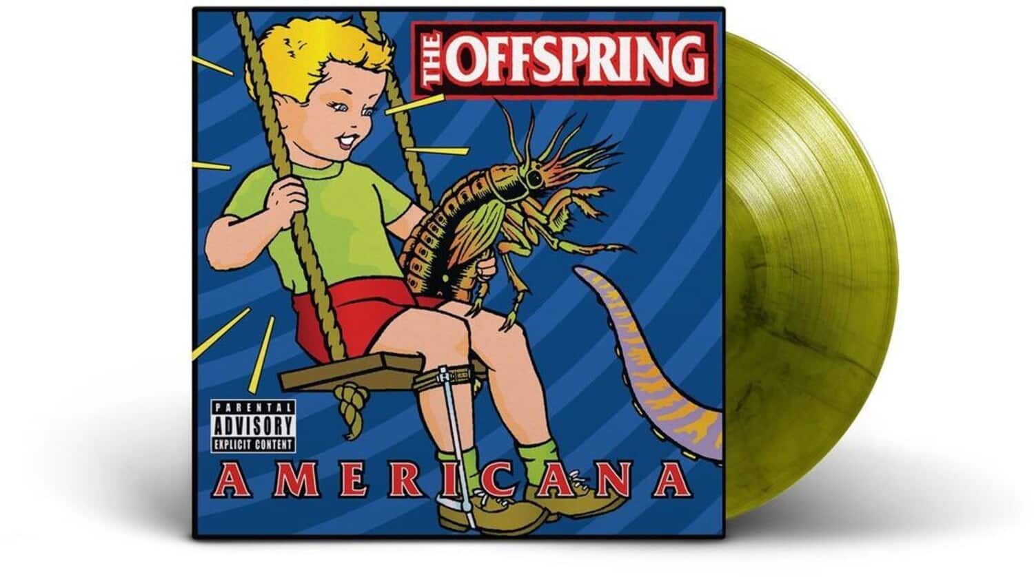 LP THE OFFSPRING AMERICANA オフスプリングレコード The Offspring Americana Limited Sand Flea Colored Vinyl VINYL LP