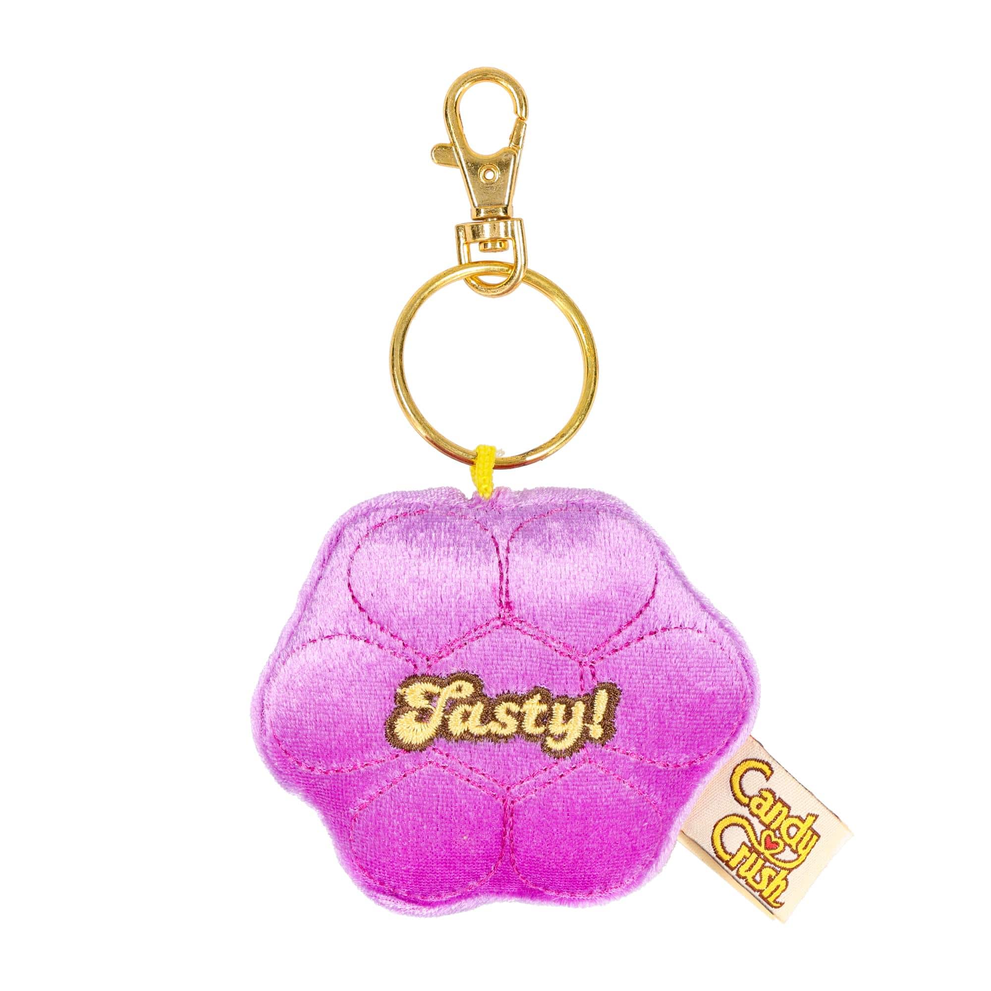 Commonwealth Toys - Candy Crush Saga Plush Clip On: Tasty - Purple