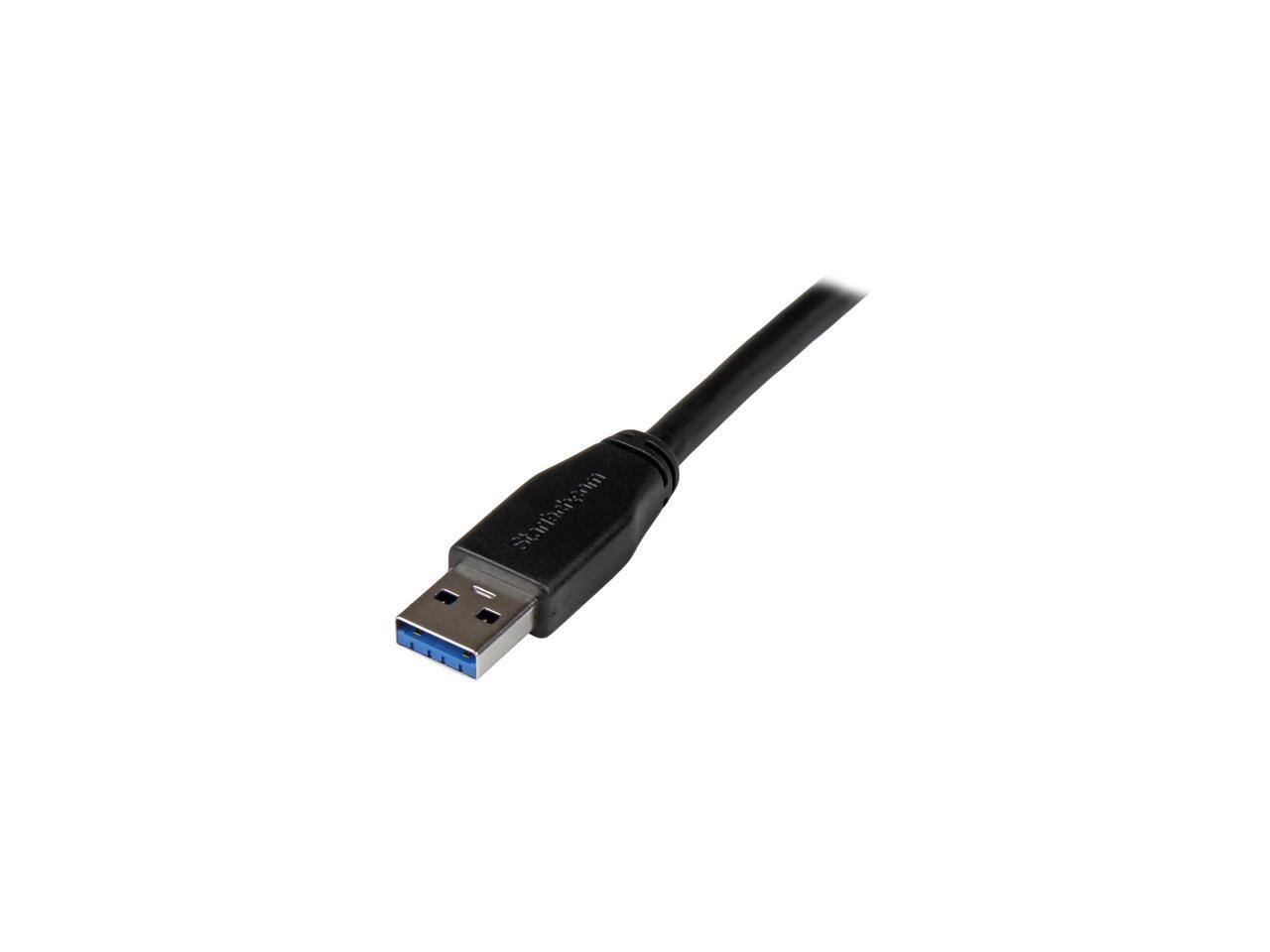Alt View 1. StarTech.com - StarTech.com 5m 15 ft Active USB 3.0 USB-A to USB-B Cable - M/M - USB A to B Cable - USB 3.1 Gen 1 (5 Gbps).