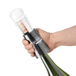Final Touch - Bubbles Sparkling Wine & Champagne Opener - Black
