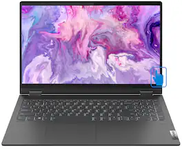 Lenovo - Refurbished Excellent - Flex 5 15A Flex 5 15ALC05 2-in-1 Laptop 15.6 FHD Display (Ryzen 7 5700U, 16GB, 512GB SSD, Win 11 Pro) - Graphite Grey