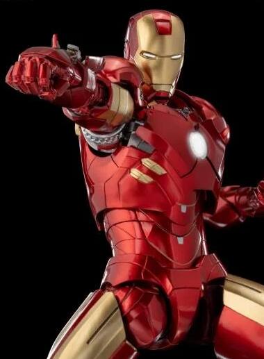 Transformers - Iron Man Mark 4 DLX 1/12 Scale Collectible Figure | Avengers: Infinity Saga | threezero