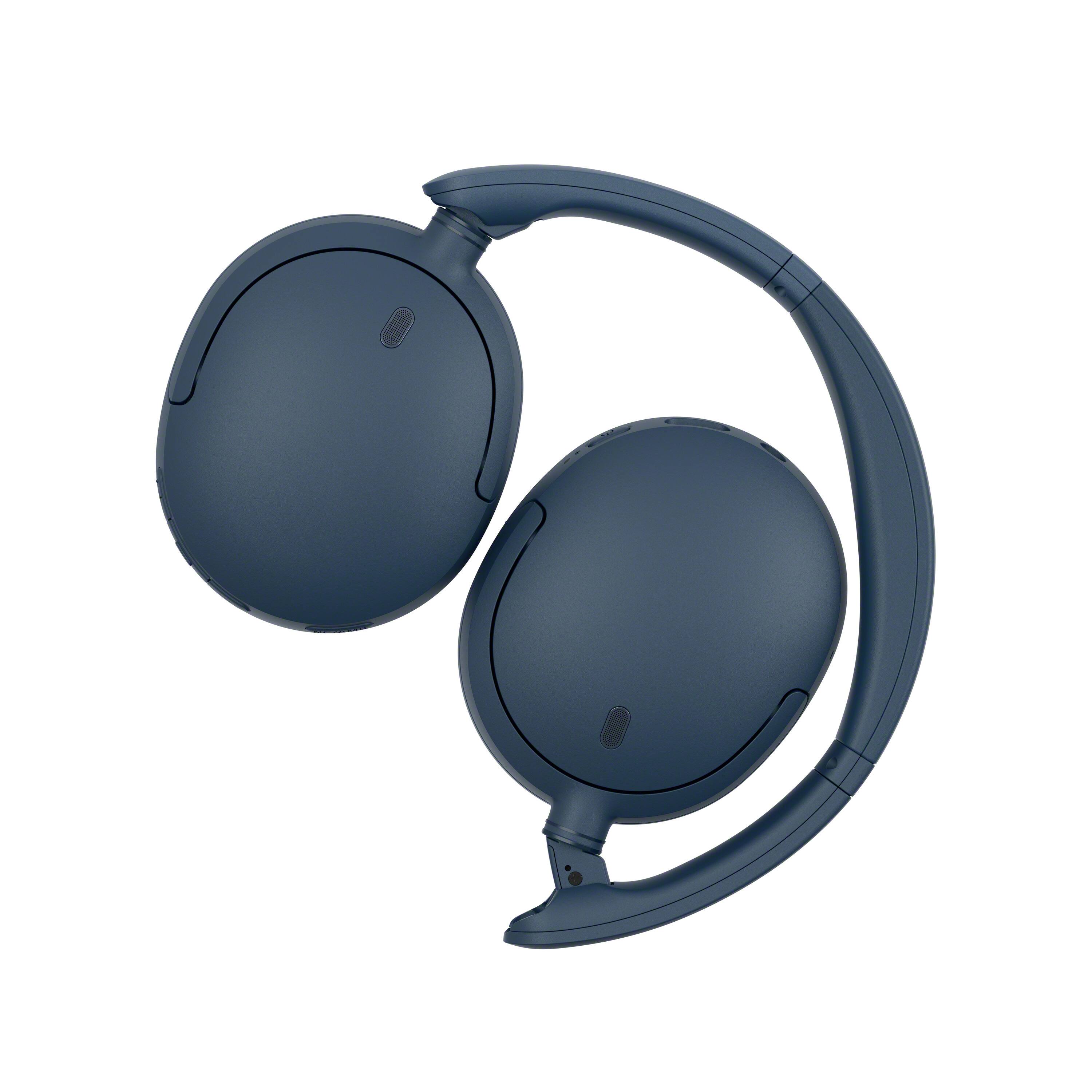 Alt View 5. Sony - WH-CH730N Wireless Noise Cancelling Headphones - Blue.