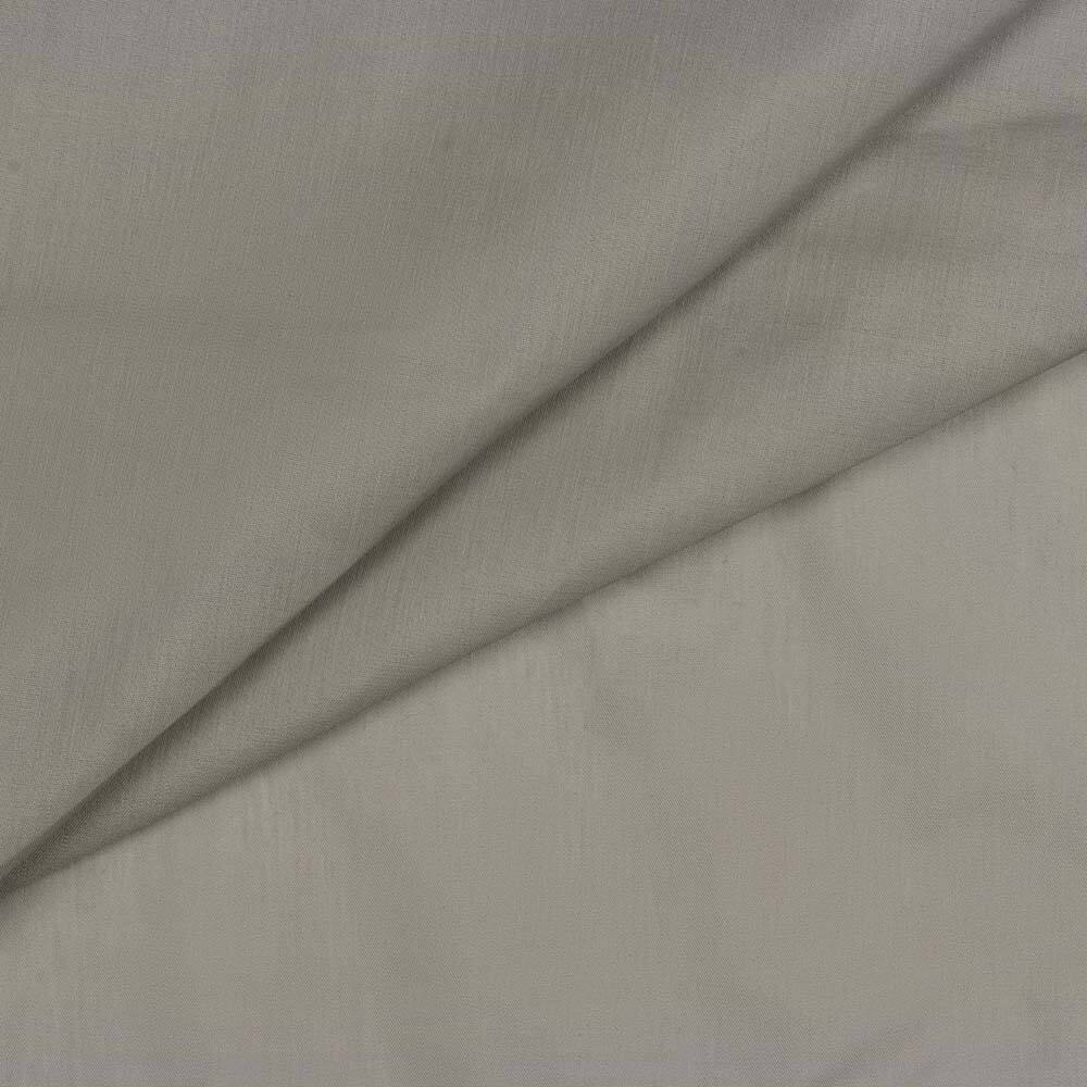Left. Ellis Curtain - Ellis Stacey Solid Color Window 1.5" Rod Pocket High Quality Fabric Tailored Tier Pair 56"x45" Grey - Grey.
