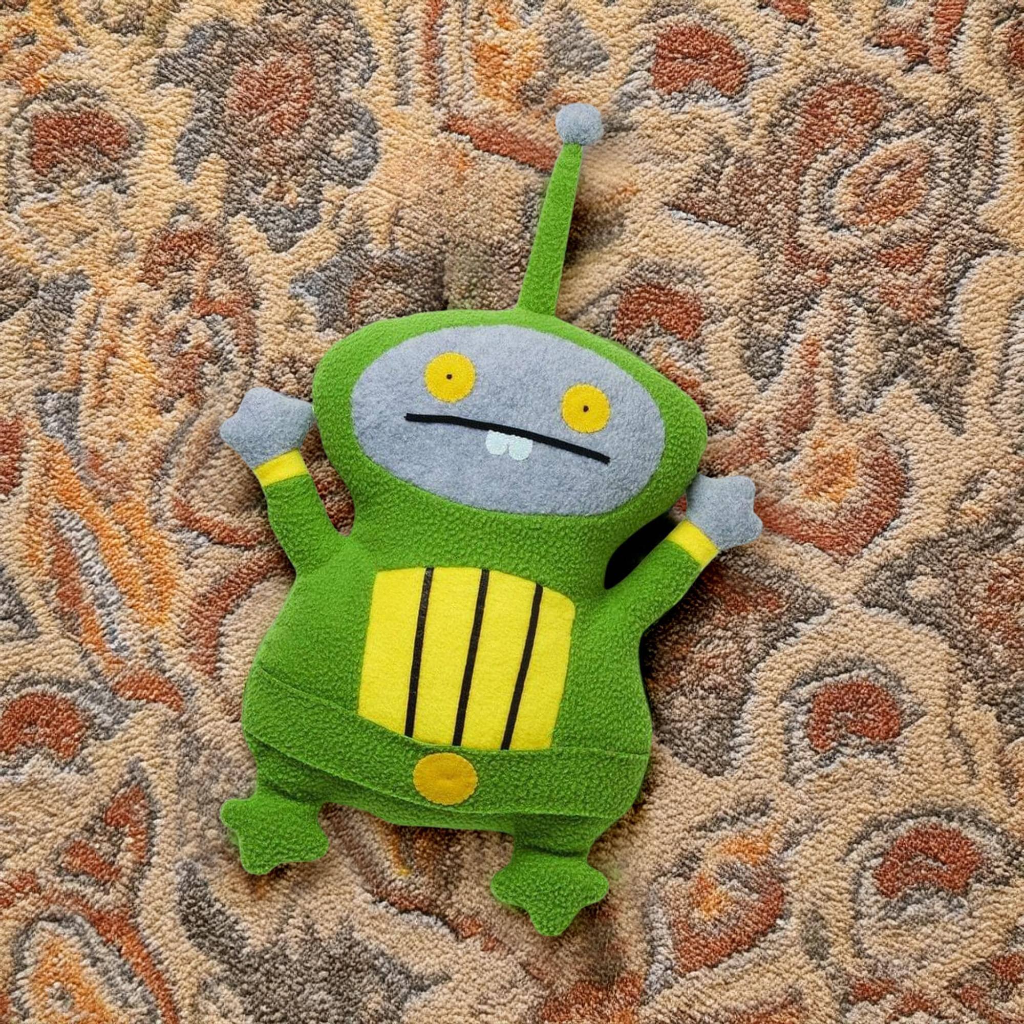 Alt View 1. Enesco - Ugly Dolls Comic Book Series 11" Plush: Spaceman Babo - Green.