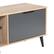 Alt View 13. CorLiving - Cole Collection TV Stand with Cabinets for Most TVs up to 85" - Light Wood.