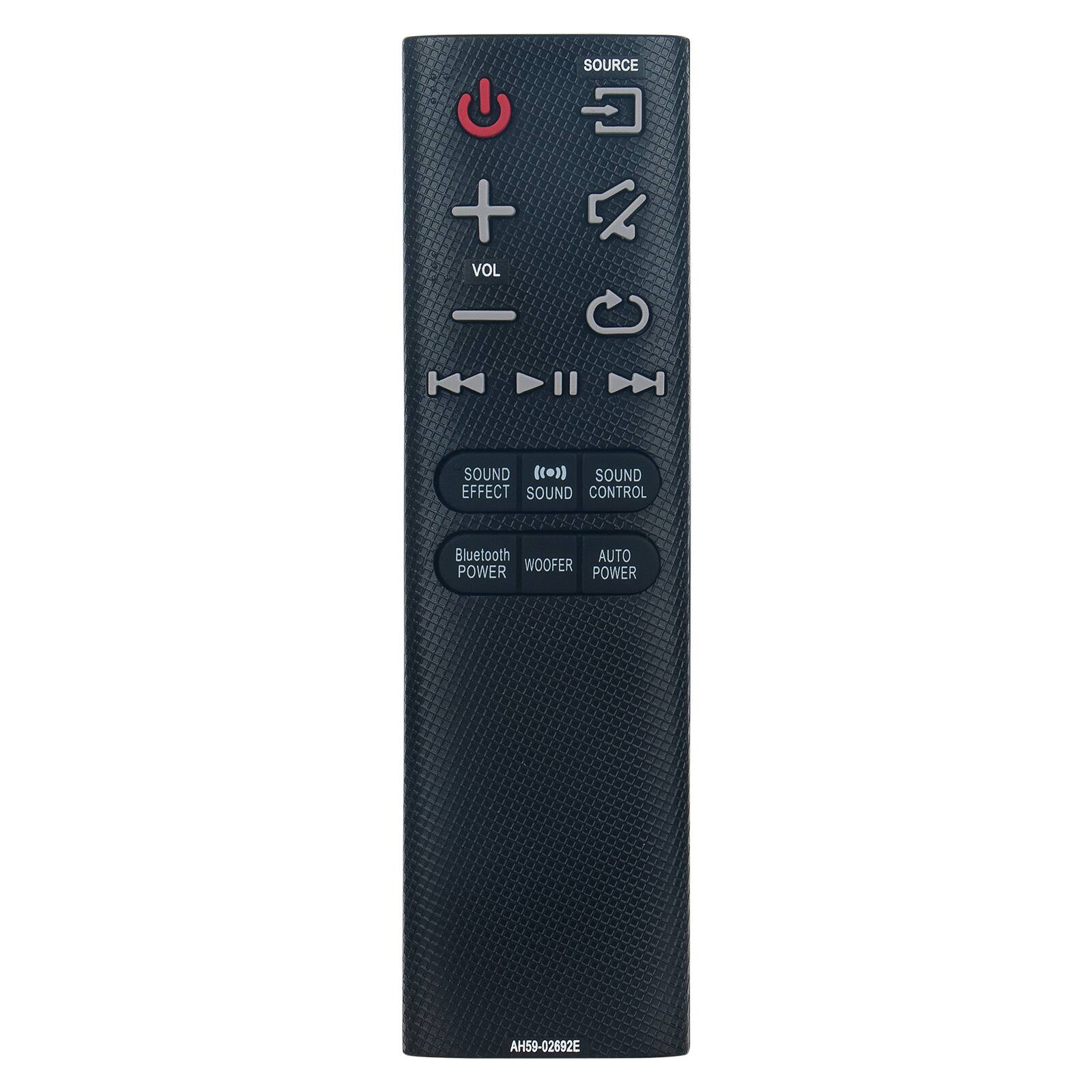 VINABTY - New AH59-02692E Replaced Remote Control Fits for Samsung Soundbar HW-J355 HW-J355/ZA HW-J450 HW-J450/ZA HW-J550 - Black