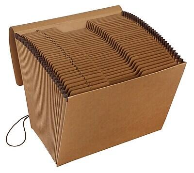 Alt View 1. Pendaflex -  Reinforced Kraft Accordion File, Numerical Index, 31 Pocket, Letter, Kraft  - Kraft.