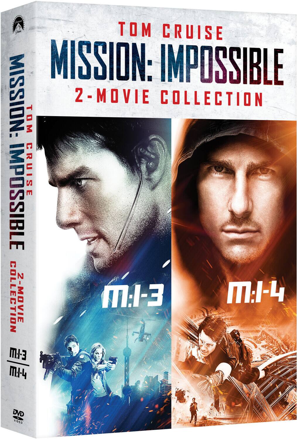 Alt View 1. Mission: Impossible: 2-Movie Collection (M:I3 and M:I4)   - DVD.