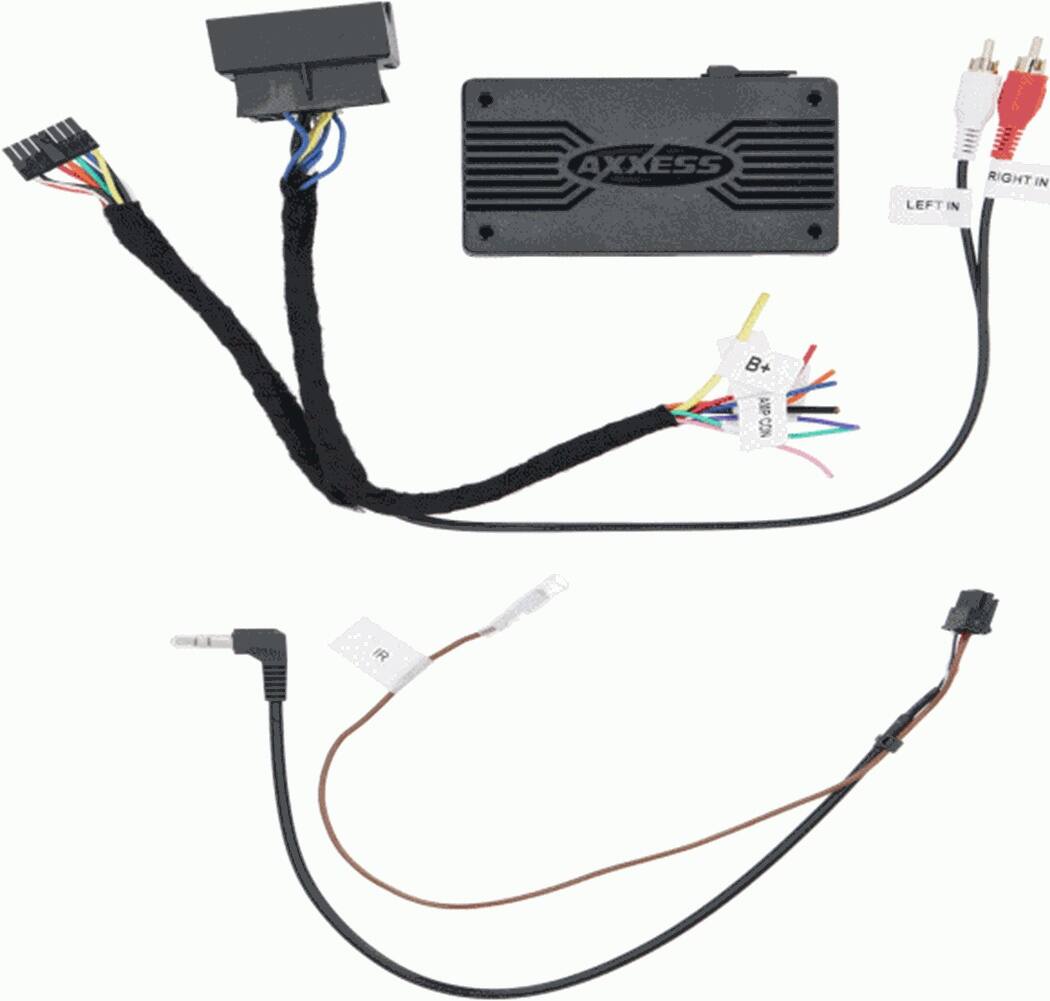 Metra - AXXESS Radio Replacement Interface with SWC for Select 2009-2012 Porsche Vehicles - Multi
