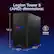 Legion Tower 5 (AMD) dimensions:
- Height: 16.28" (413.5 mm)
- Width: 8.30" (211 mm)
- Depth: 19.30" (490.4 mm)
- Weight: 33.06 lbs