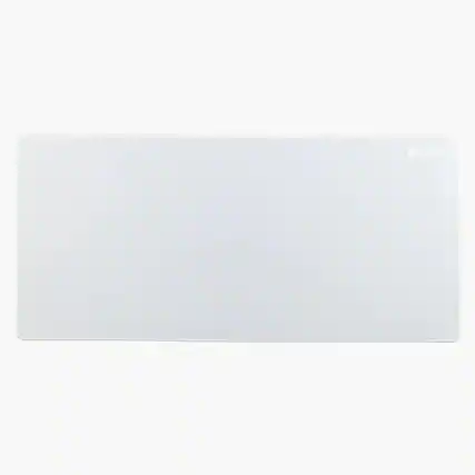 Front. Arozzi - XL Zona Mouse Pad - Pure White - White.