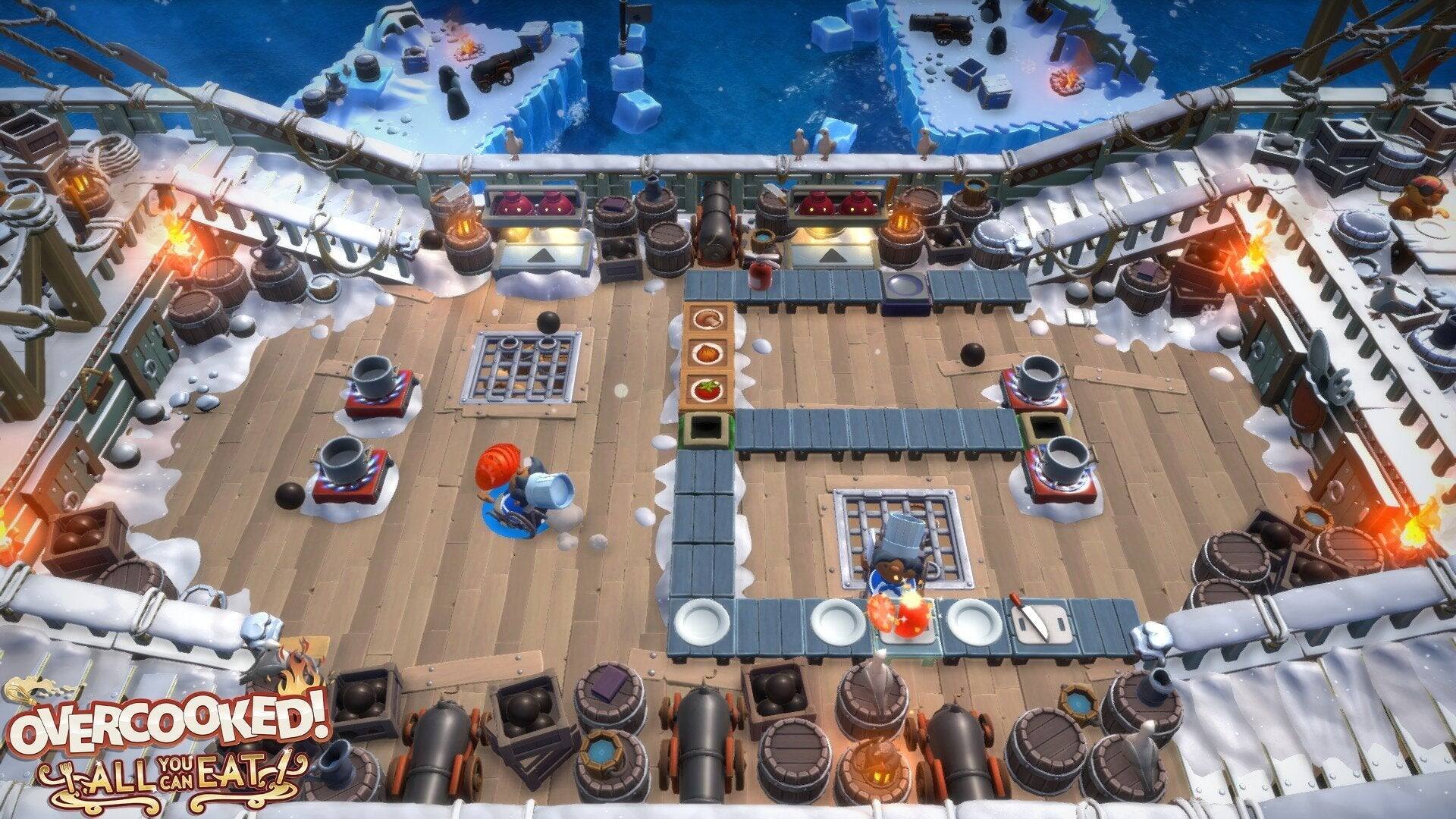 OVERCOOKED!  
YOU ALL CAN EAT!