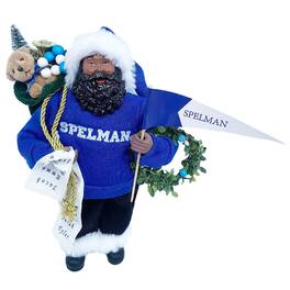 Santa's Workshop - Spelman College Jaguars 12" Proud Santa - Navy