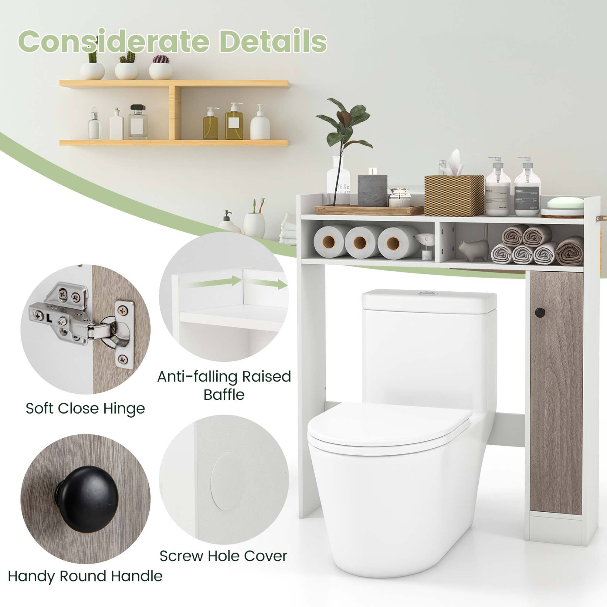 Considerate Details

L + Anti-falling Raised Baffle
Soft Close Hinge
Screw Hole Cover
Handy Round Handle