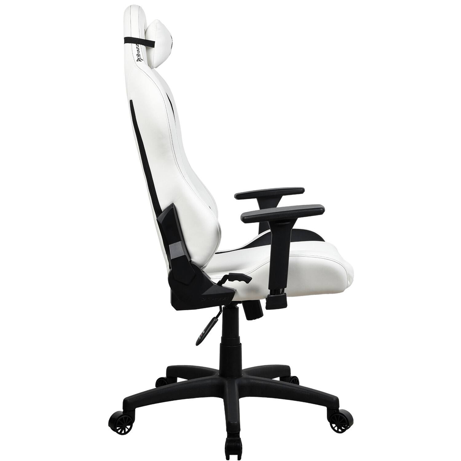 Alt View 15. Arozzi - Torretta Soft PU Gaming Chair - White.