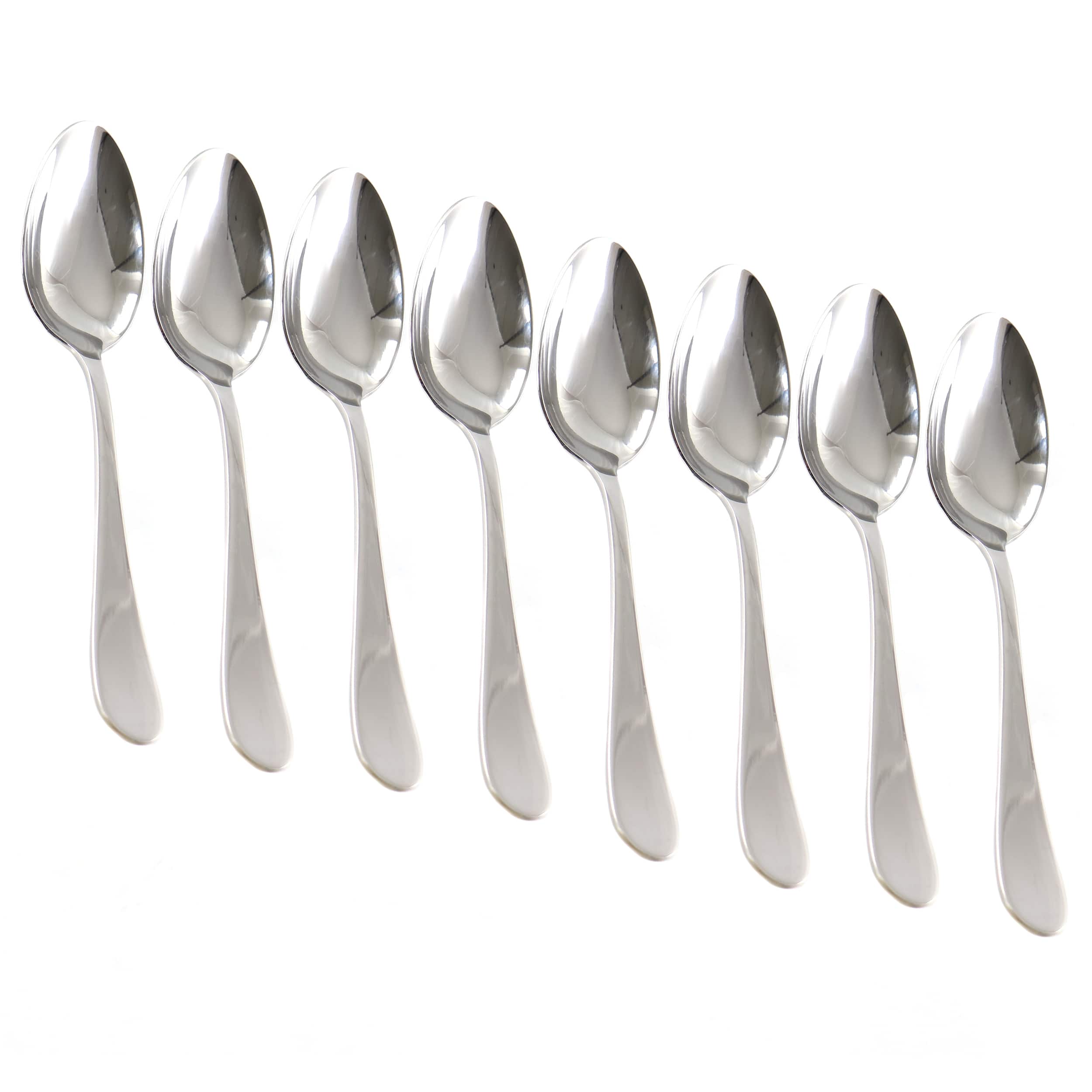 Martha Stewart - Everyday 8 Piece Stainless Steel Teaspoon Set - Silver