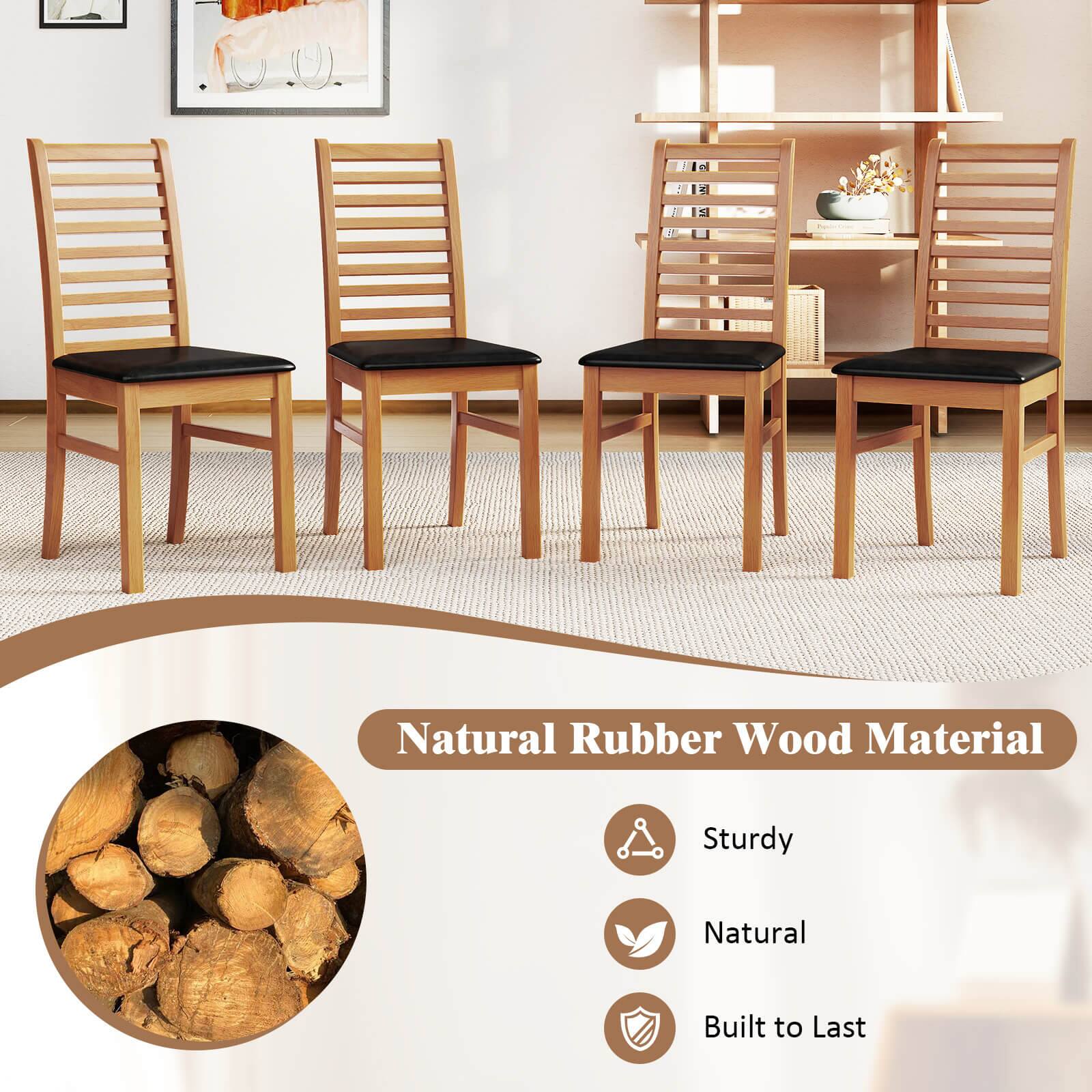 Natural Rubber Wood Material

- Sturdy
- Natural
- Built to Last