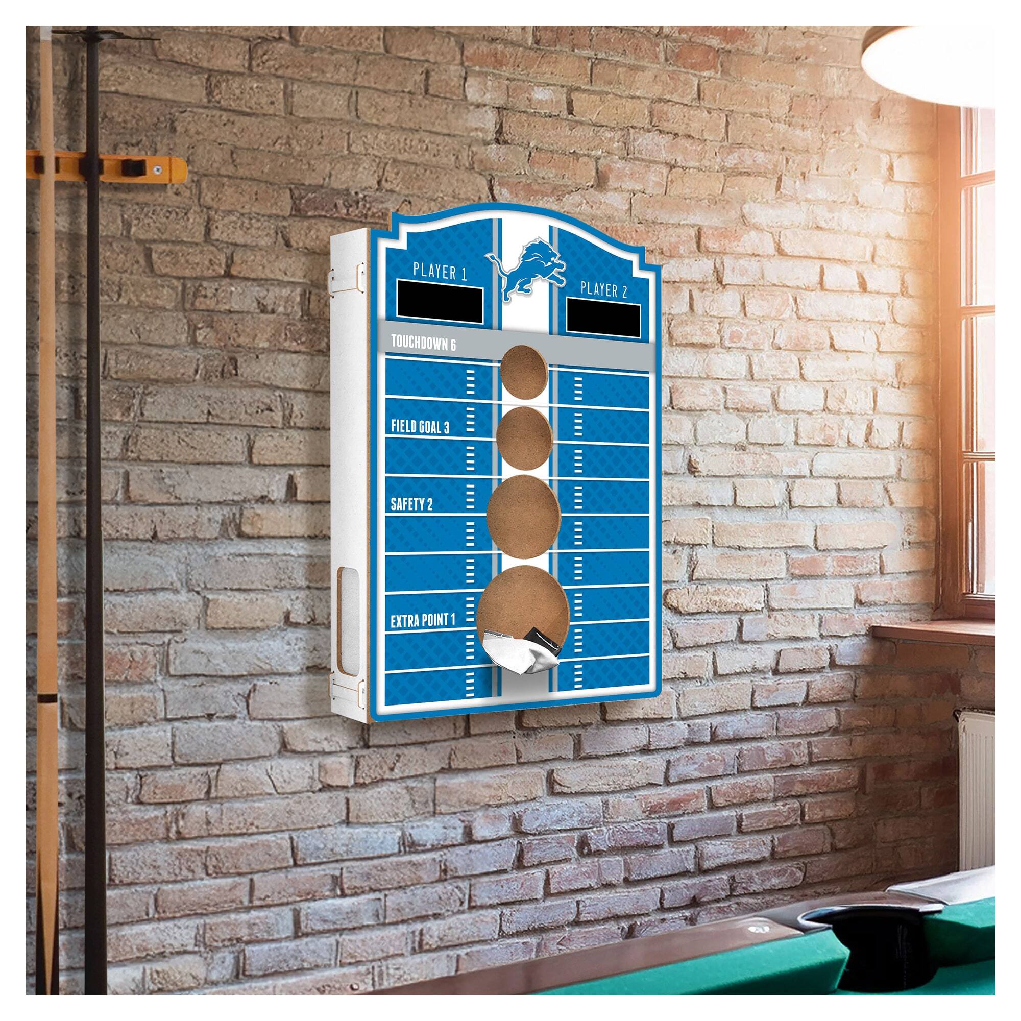 PLAYER 1  
TOUCHDOWN 6  
FIELD GOAL 3  
SAFETY 2  
EXTRA POINT 1  

PLAYER 2