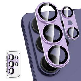 UUCOVER - 9H Tempered Glass Camera Lens Protector for Samsung Galaxy S26 Ultra, Scratch Resistant Anti-Reflective Protective Cover - Purple