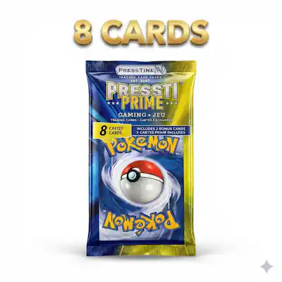 Pokmon Presstine Pokemon Presstiprime 8 Card Trading Card Pack Black CS06040-UP - Best Buy Pokmon Presstine Pokemon Presstiprime 8 Card Trading Card Pack Black CS06040-UP - Best Buy