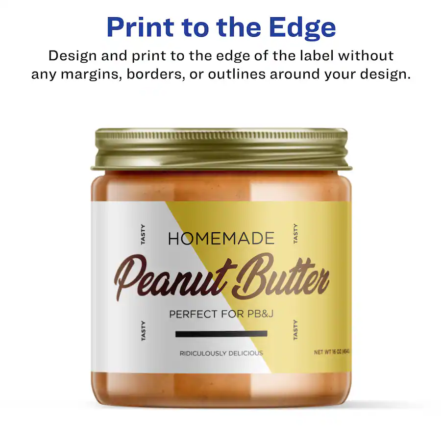 Avery Matte Rectangle Labels, 1.5