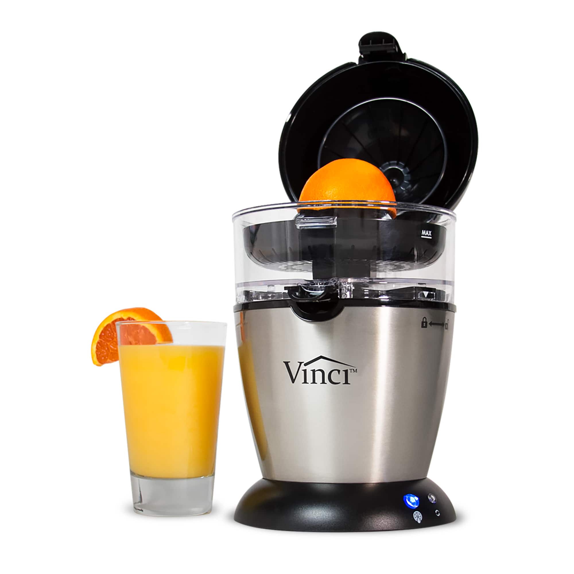 Vinci - Hands Free Citrus Juicer - Black