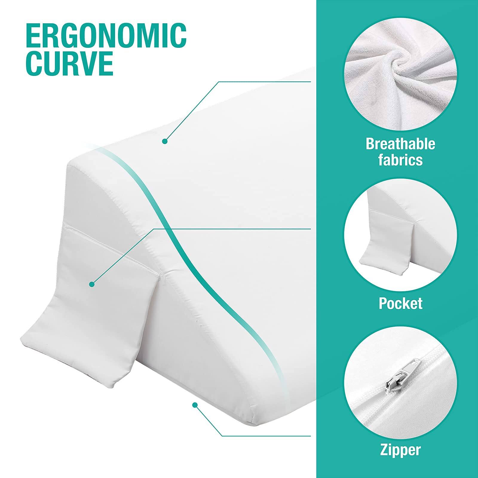 ERGONOMIC CURVE

- Breathable fabrics
- Pocket
- Zipper