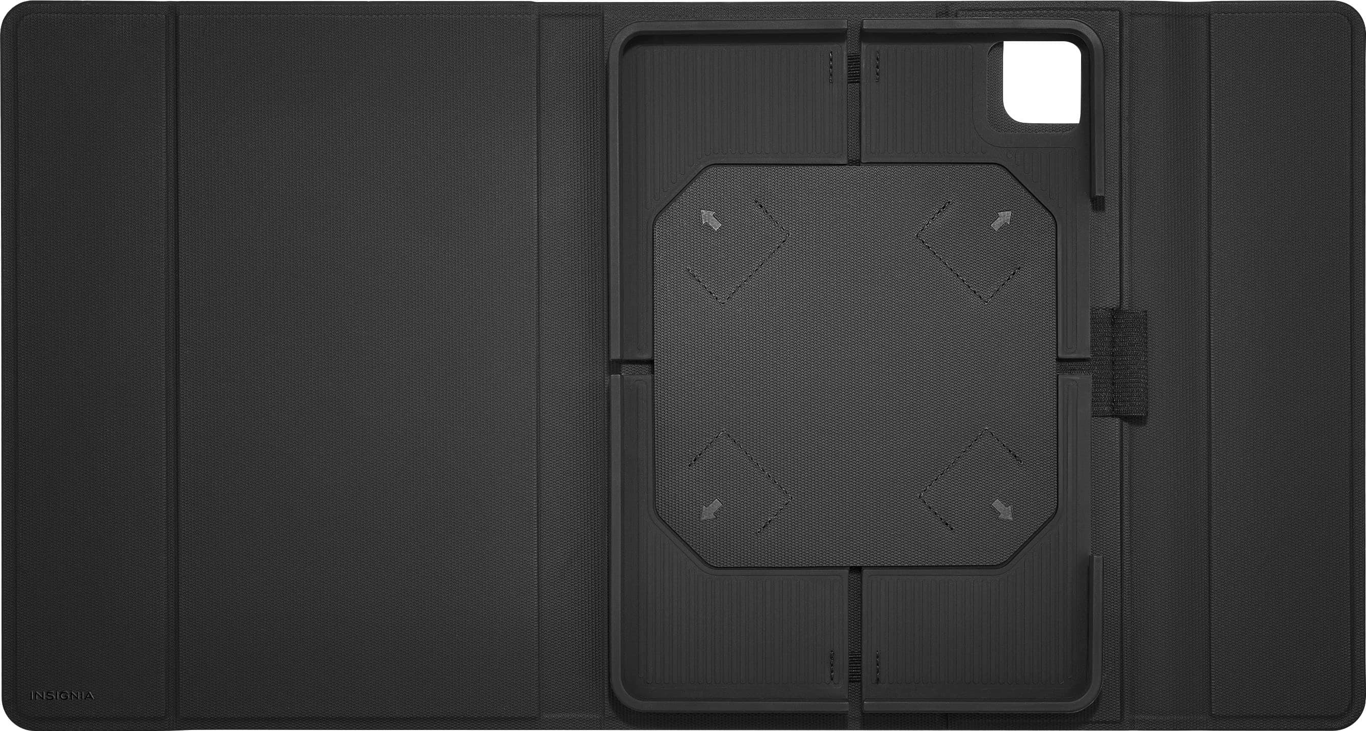 Alt View 11. Insignia™ - Folio Case for Most 10.2" to 11" Apple iPad, iPad Air and iPad Pro Tablets - Black.