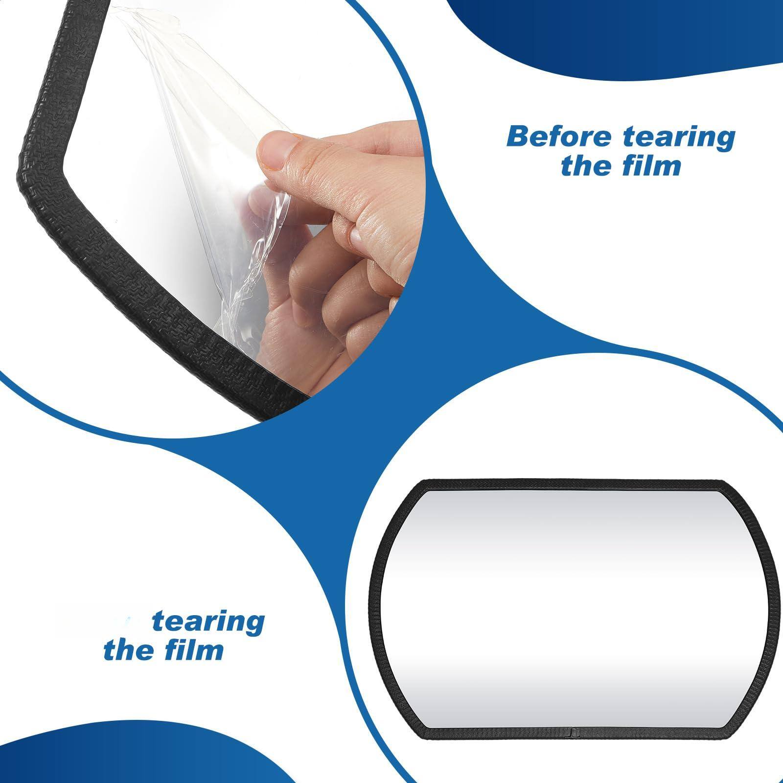 Before tearing the film

tearing the film