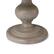 Alt View 3. Maven Lane - Maven Lane Zola Traditional Round Wooden Dining Table in Antiqued Grey Finish - Antiqued Grey.