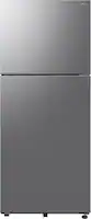Samsung - 18 cu. ft. Top Freezer Refrigerator with All-Around Cooling - Stainless Steel - Front_Zoom