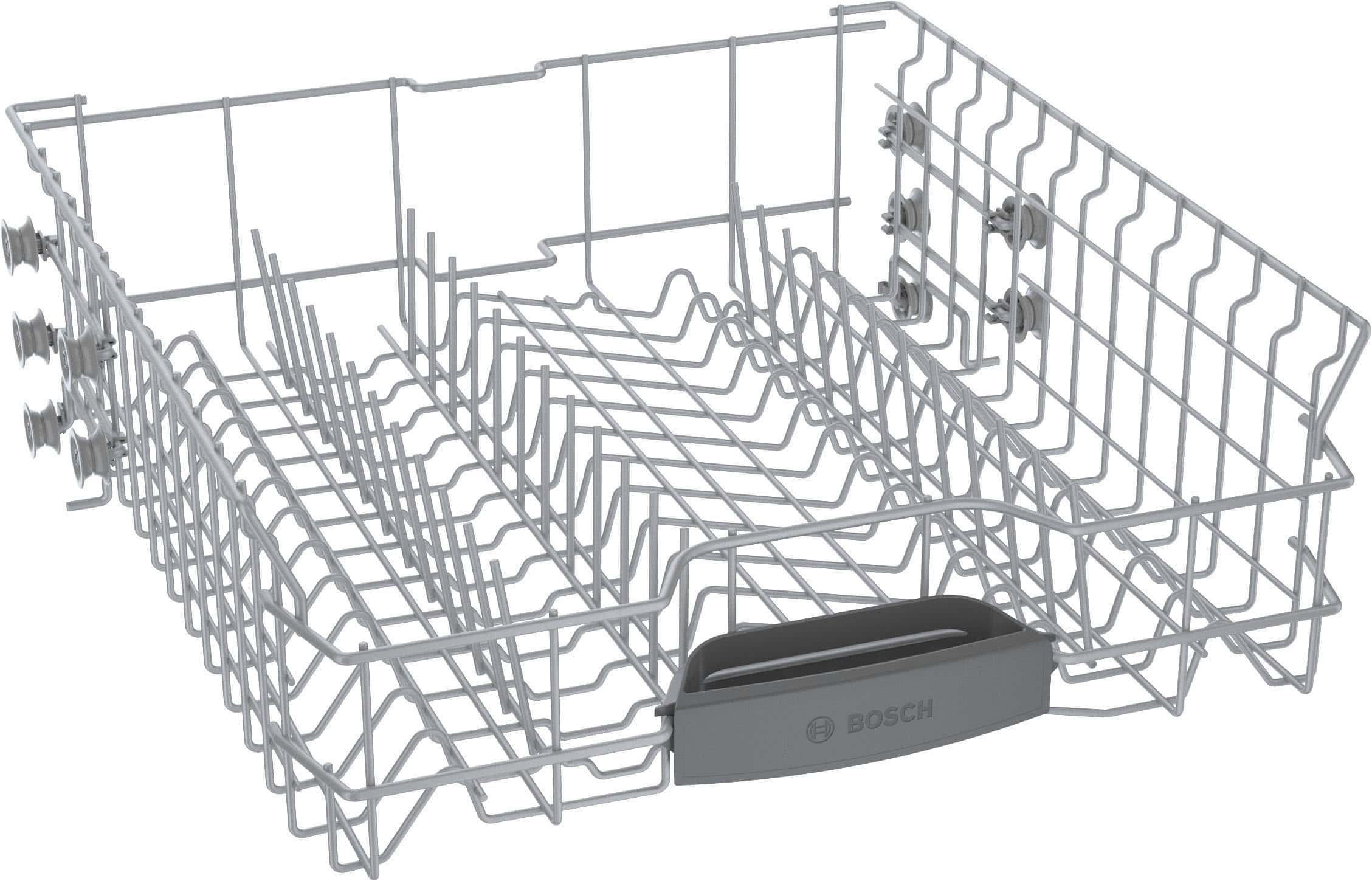 Alt View 15. Bosch - 300 Series 24" Front Control Smart Built-In Stainless Steel Tub Dishwasher with 3rd Rack, 48 dBA - Stainless Steel.