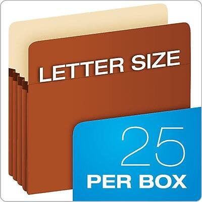 LETTER SIZE  
25 PER BOX