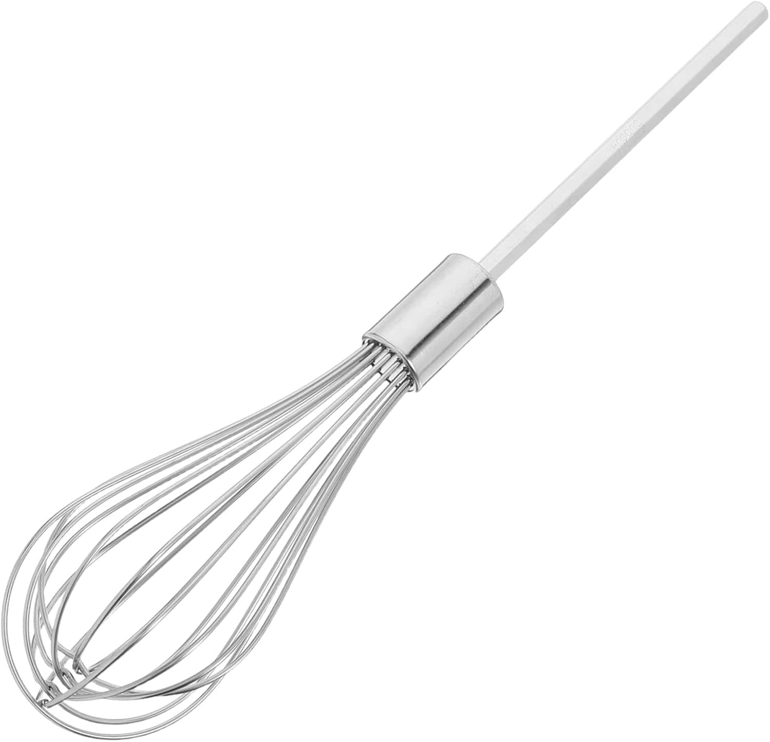 RTMB - Stainless Steel Mixer Attachment for Drill, Multifunctional Beater Rod - Silver